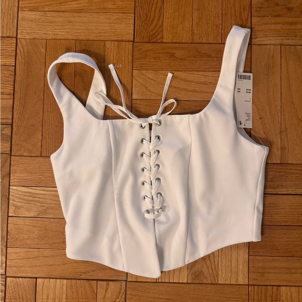 NWT Urban Outfitters silence + noise corset tank